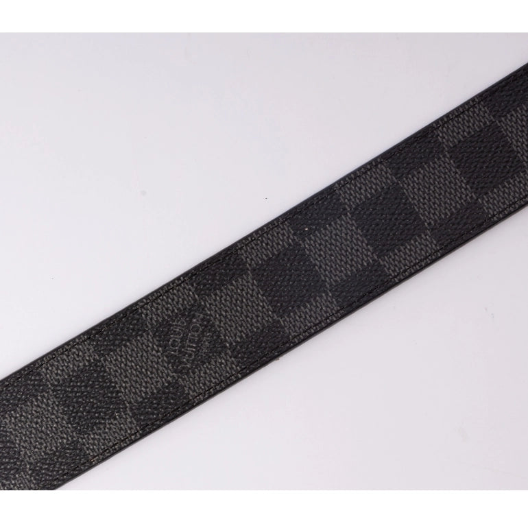 Louis Vuitton Damier Graphite Inventeur Reversible Belt