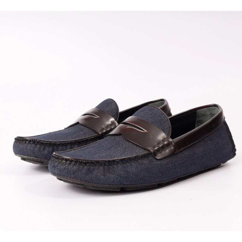 Louis Vuitton Denim Penny Loafer