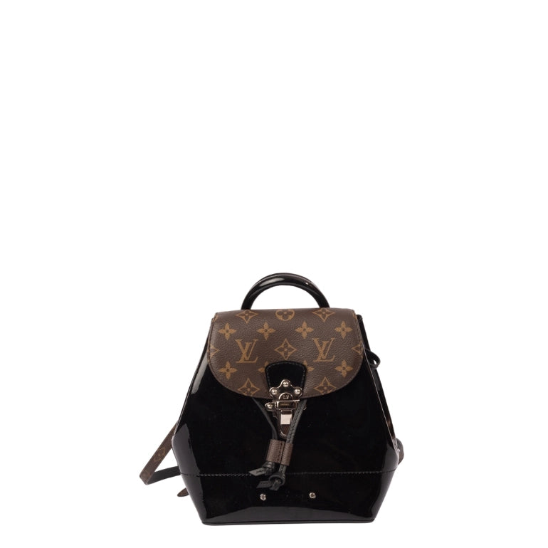 Louis Vuitton Hot Springs Patent Monogram Backpack