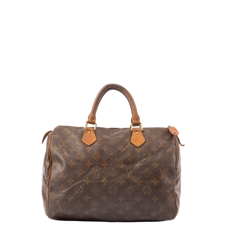 Louis Vuitton Monogram Canvas Speedy 30 Bag