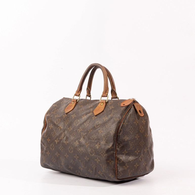 Louis Vuitton Monogram Canvas Speedy 30 Bag