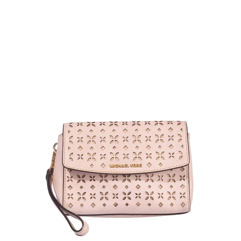 Michael Kors Ava Perforated Wristlet
