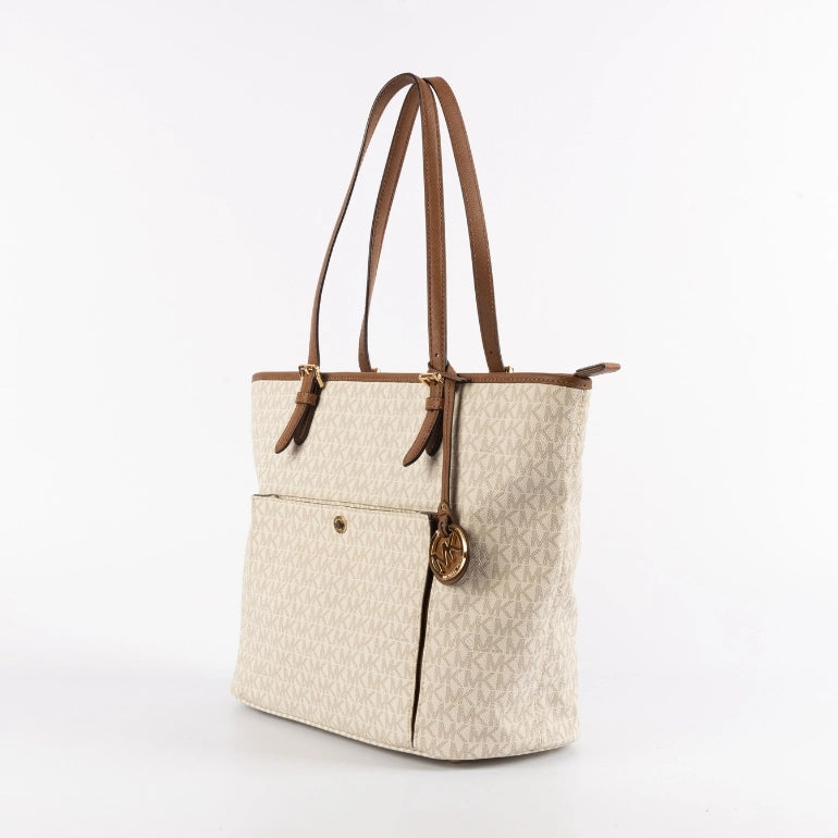Michael Kors Jet Set Canvas Signature Tote