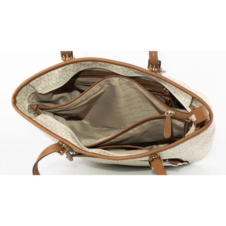 Michael Kors Jet Set Canvas Signature Tote