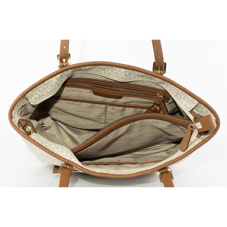 Michael Kors Jet Set Canvas Signature Tote