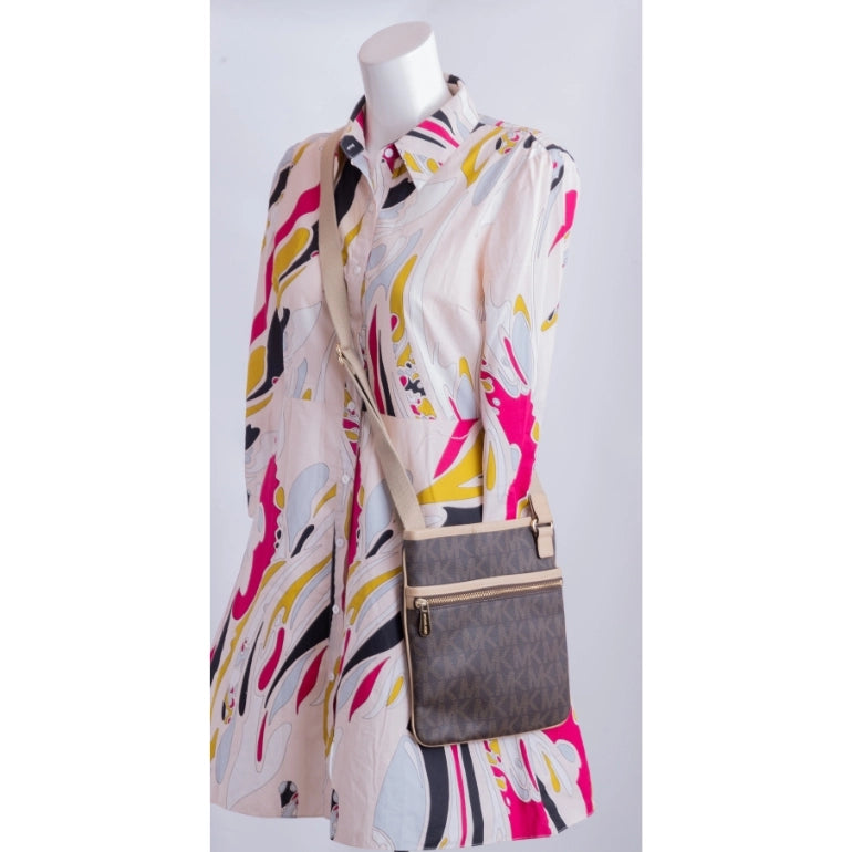 Michael Kors Jet Set Logo Messenger Bag