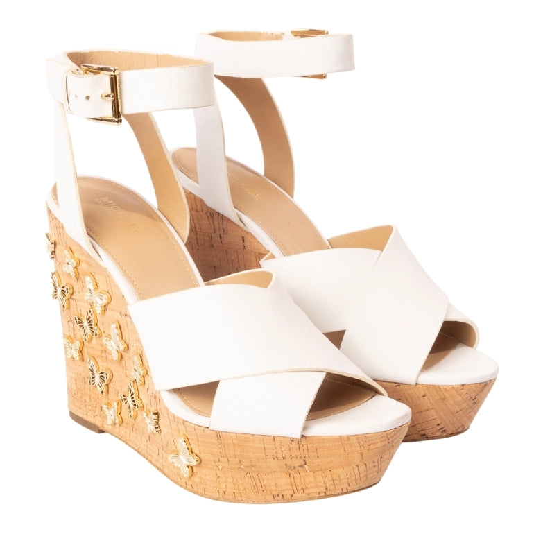 Michael kors lacey wedge discount