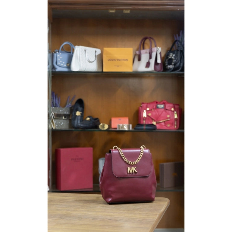 Michael Kors Mott Leather Back Pack