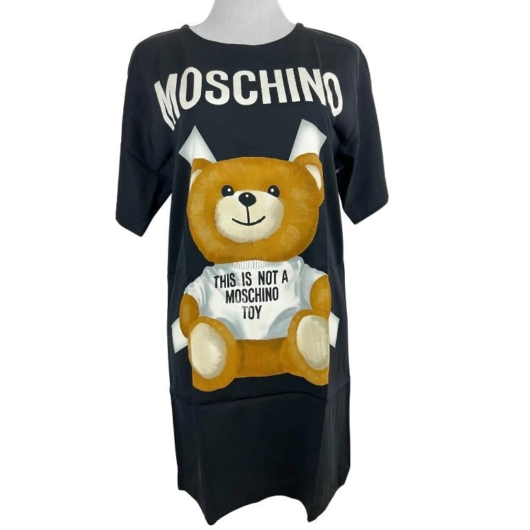 Moschino Bear Print Dress