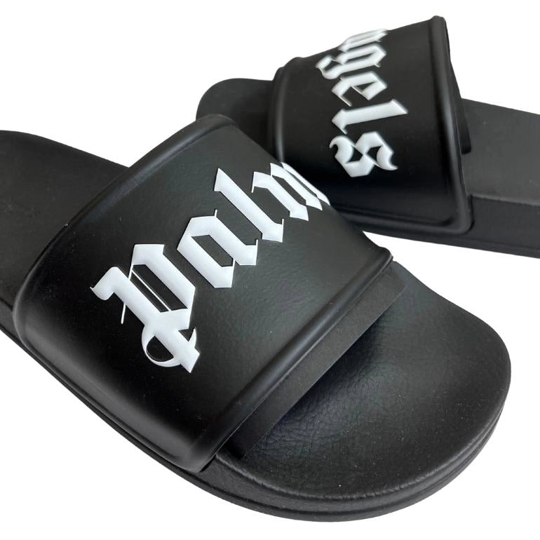 Palm Angels Logo Pool Sliders