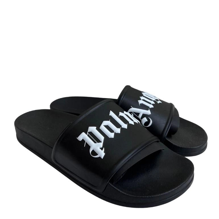 Palm Angels Logo Pool Sliders