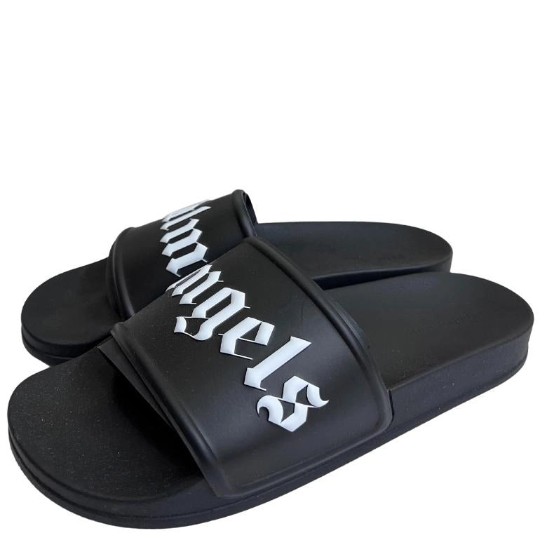 Palm Angels Logo Pool Sliders