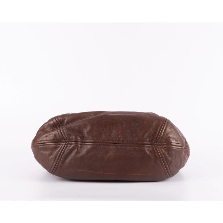 Prada Vitello Daino Bruciato Hobo Bag