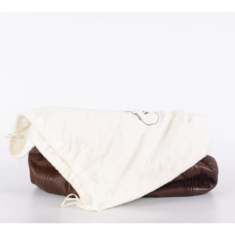 Prada Vitello Daino Bruciato Hobo Bag