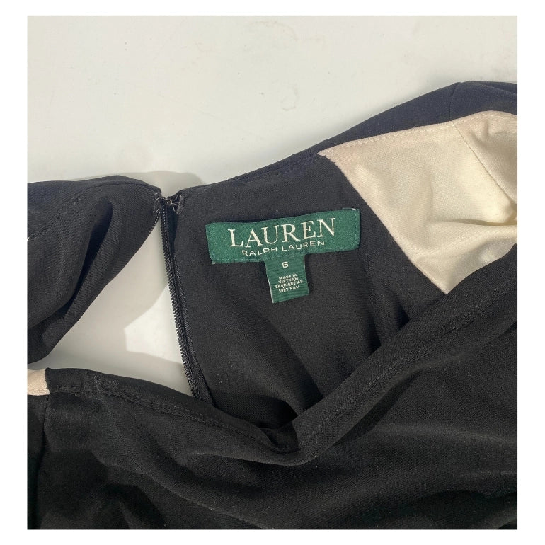 Ralph Lauren Gusta Jersey Sheath Cocktail Dress