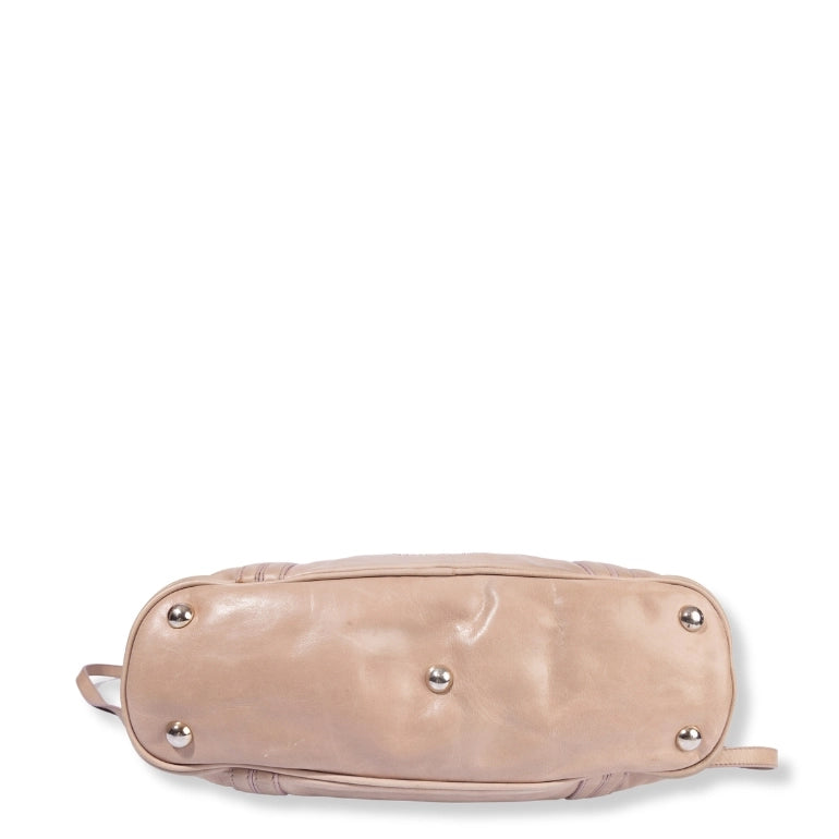 Roberto Cavalli Mirror Snake Logo Tote