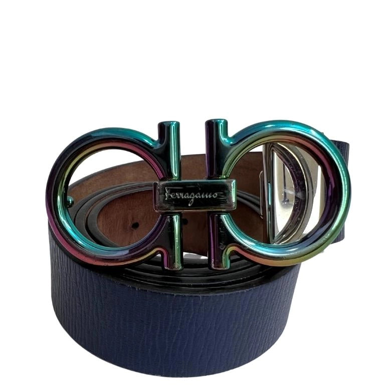 Ferragamo belt purple best sale