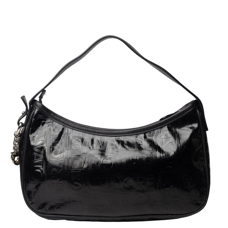 Salvatore Ferragamo Patent Leather Shoulder Bag