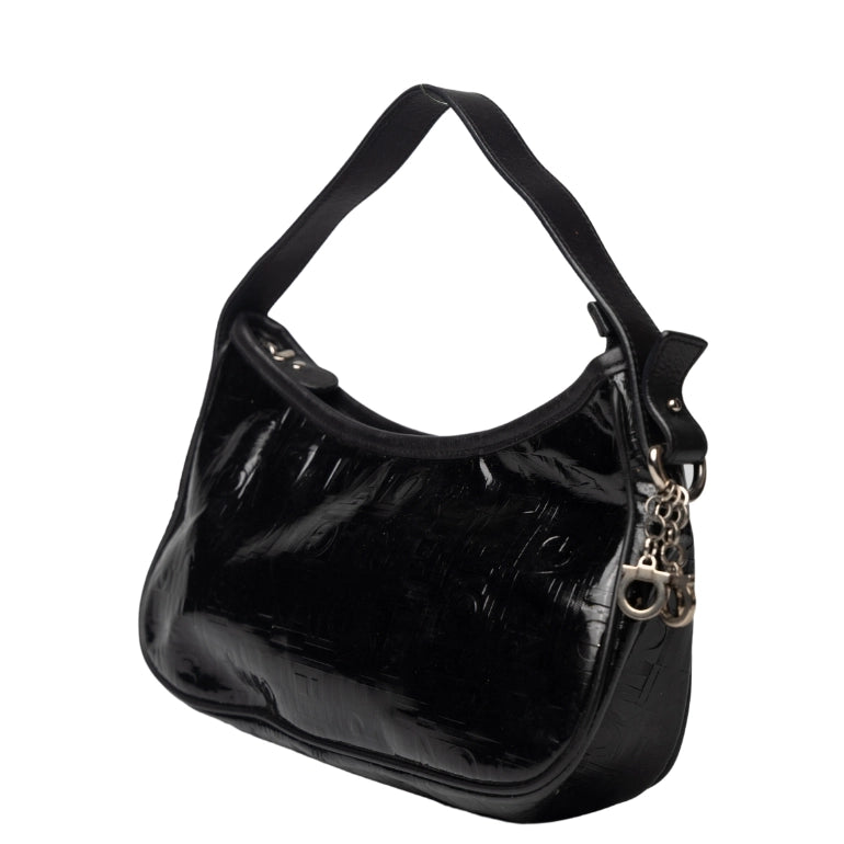 Salvatore Ferragamo Patent Leather Shoulder Bag