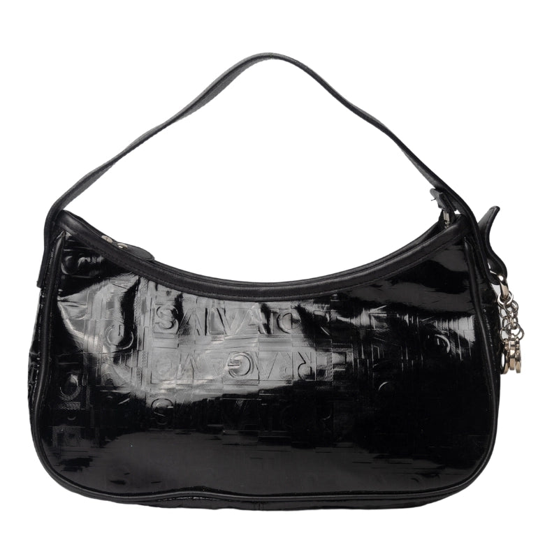 Salvatore Ferragamo Patent Leather Shoulder Bag