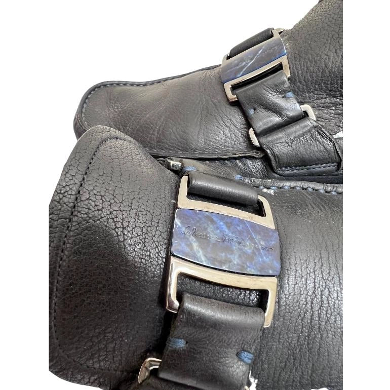 Salvatore Ferragamo Vara Bit Driver Mocassins