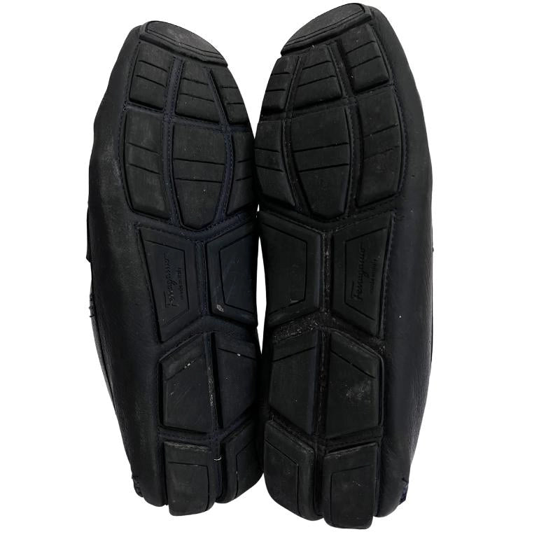 Salvatore Ferragamo Vara Bit Driver Mocassins