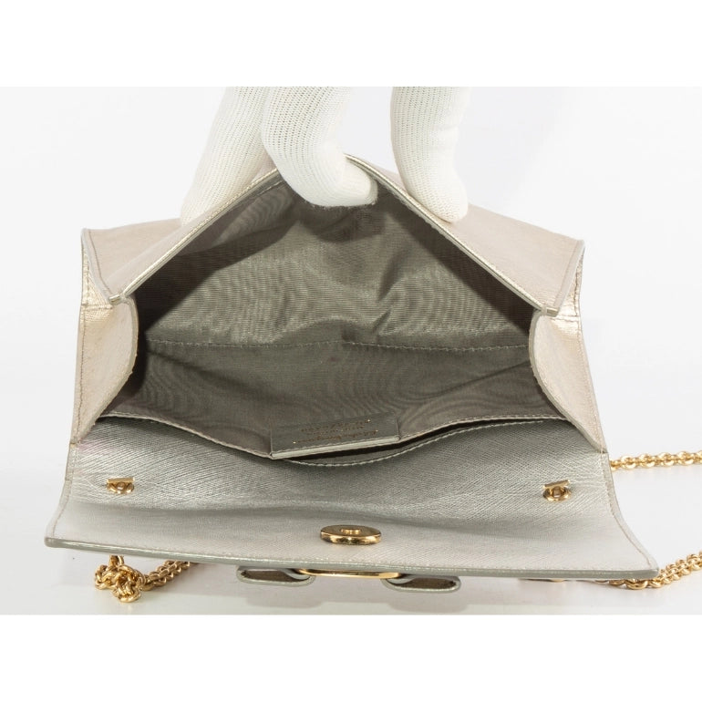 Salvatore Ferragamo Vara Bow Chain Crossbody Bag