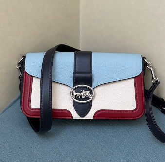 Coach color block bag