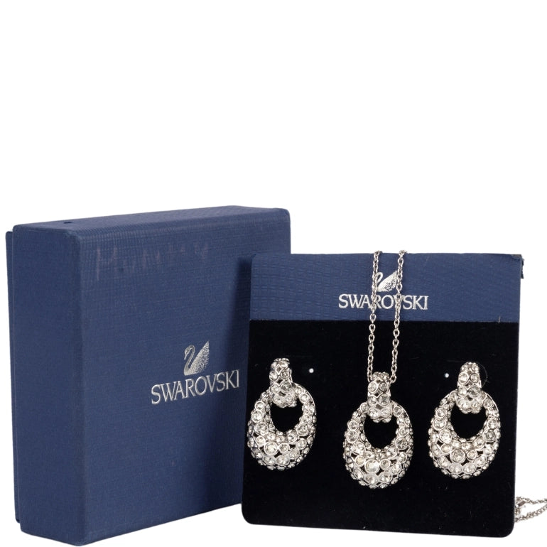 Swarovski Rarely Necklace and Stud Set