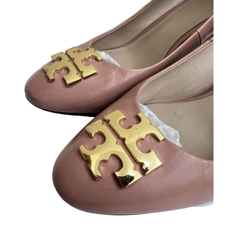 Tory Burch Eleanor Logo Plaque Pumps