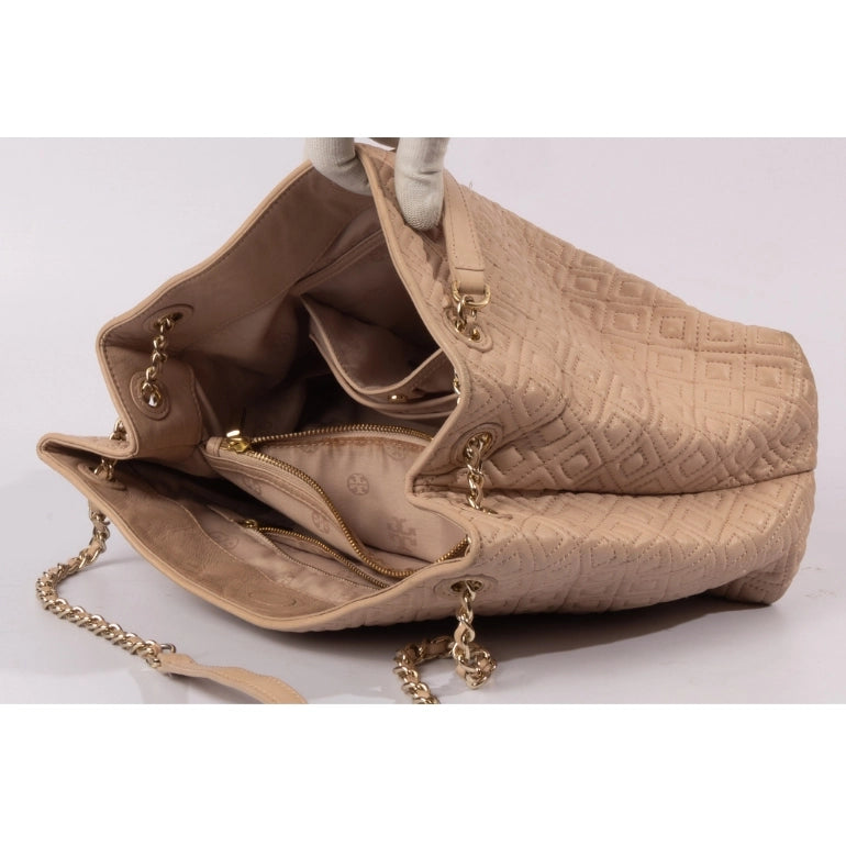 Tory Burch Marion Diamond Quilted Tote