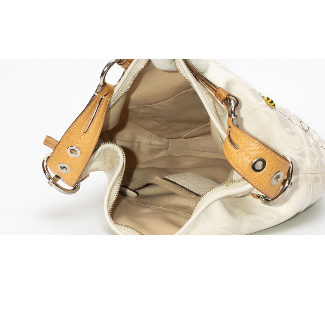 Coach Signature East West Duffle Shoulder Bag