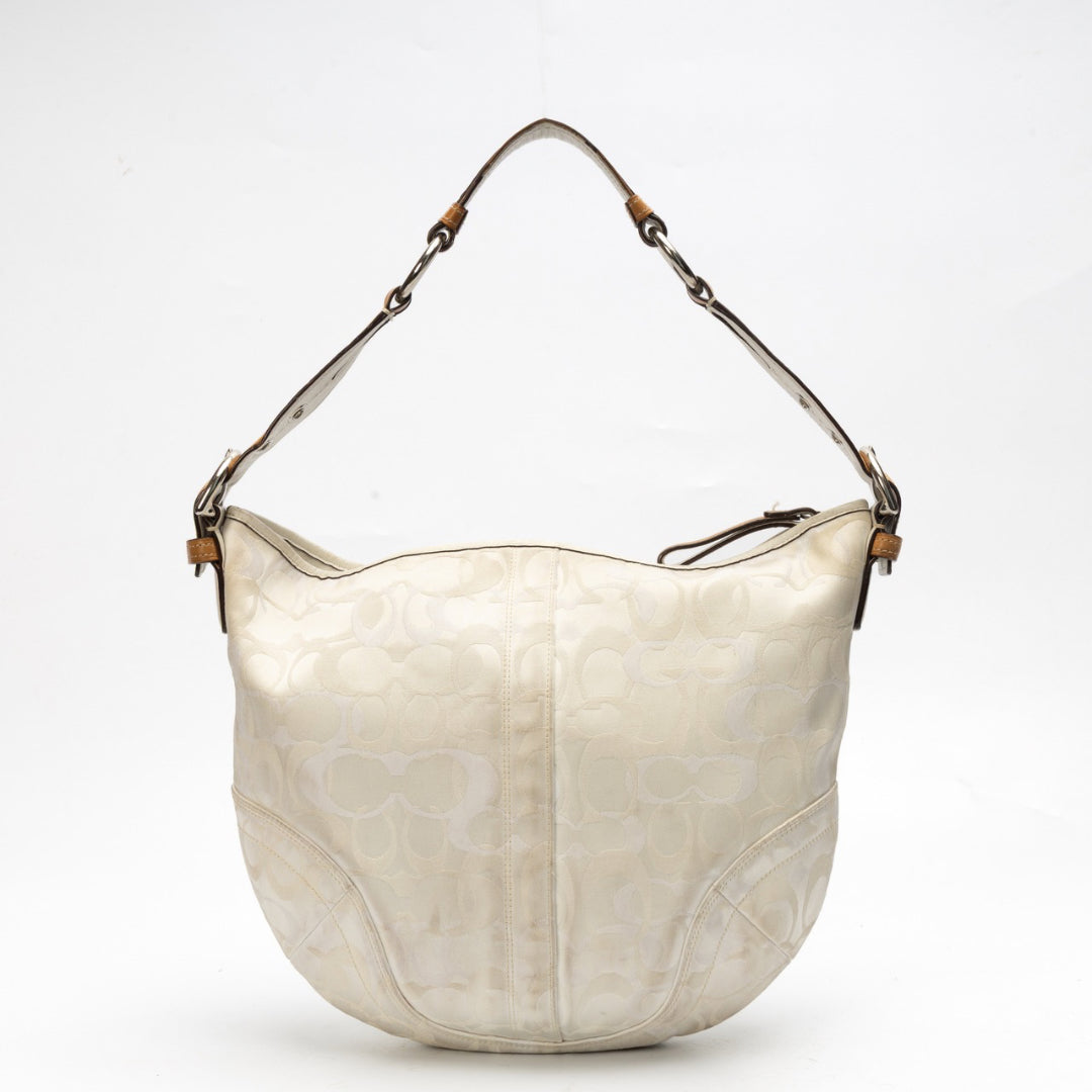 Coach Signature East West Duffle Shoulder Bag