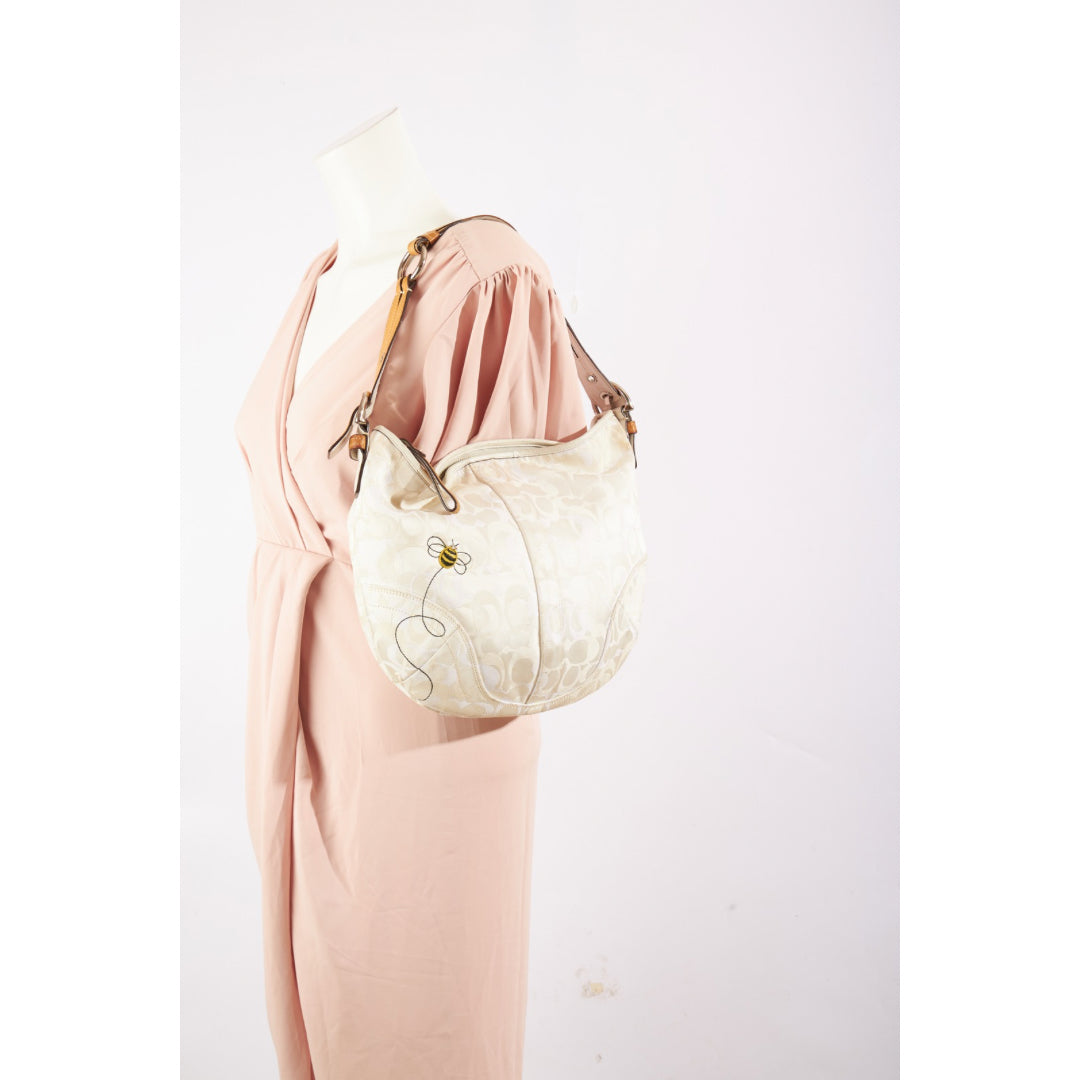 Coach Signature East West Duffle Shoulder Bag