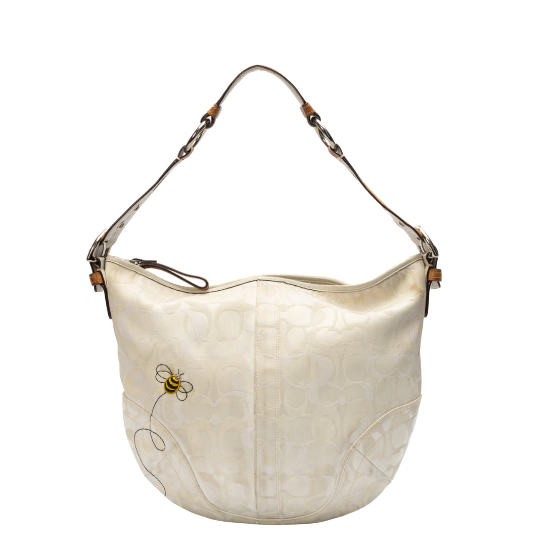 Coach Signature East West Duffle Shoulder Bag