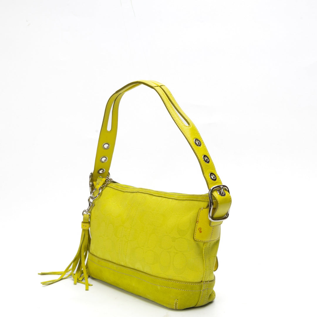 Coach Signature East West Shoulder Bag