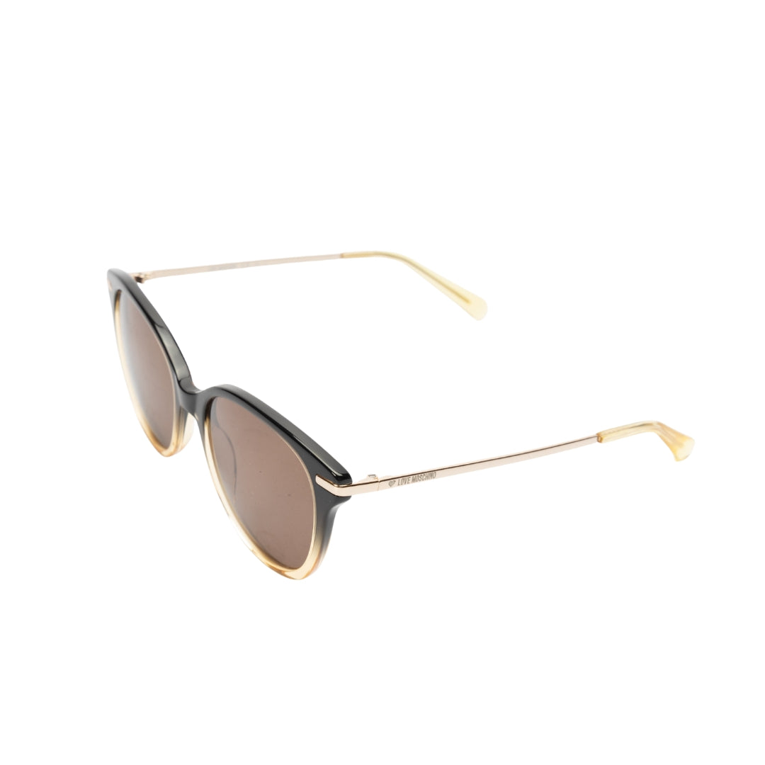 Love Moschino Full-Rim Oval Sunglasses