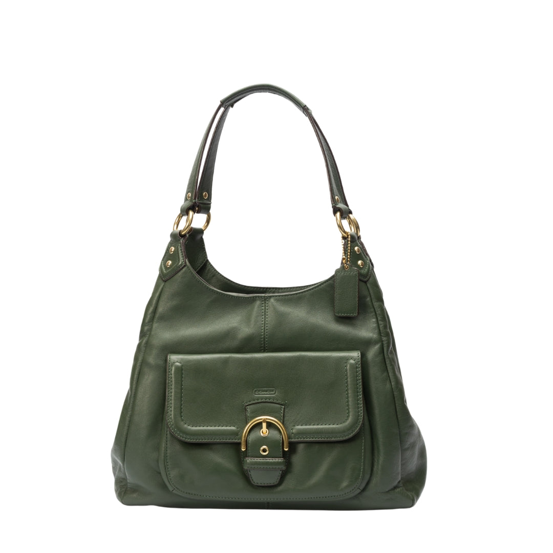 Coach Campbell Leather Hobo Bag