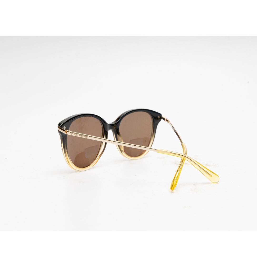 Love Moschino Full-Rim Oval Sunglasses