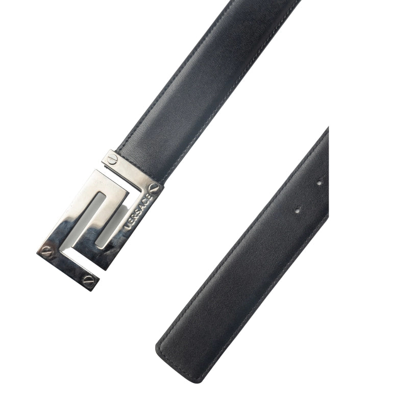 Versace Greek Key Buckle Waist Belt