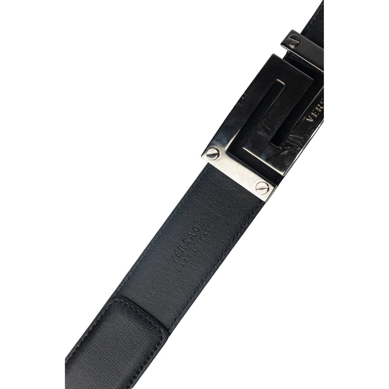 Versace Greek Key Buckle Waist Belt