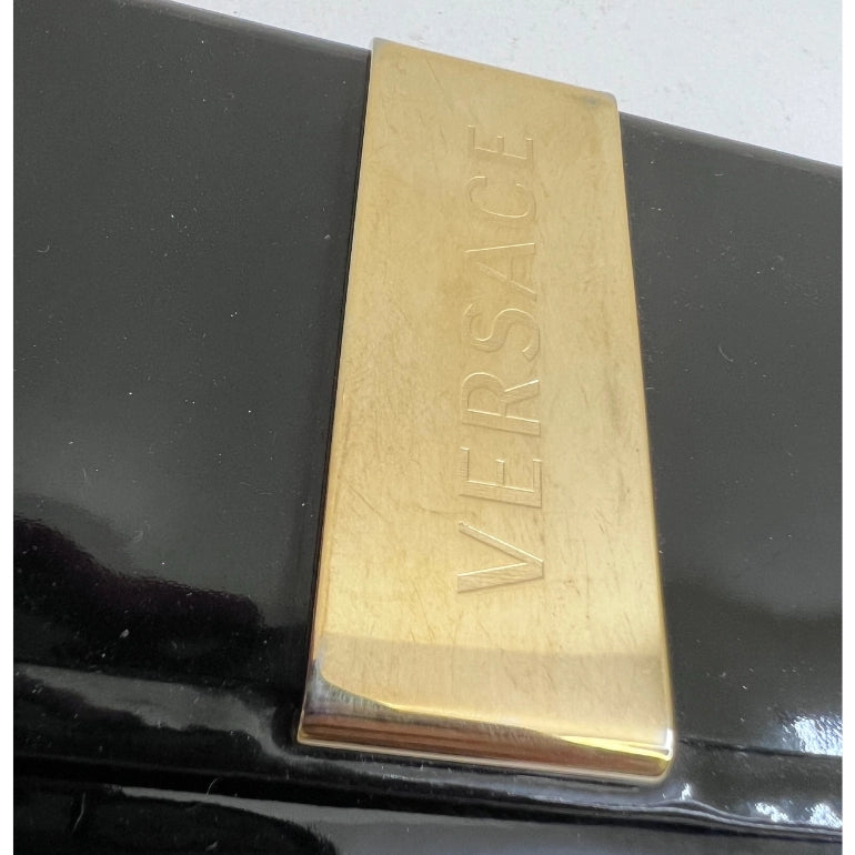 Versace Patent Leather Sling Bag