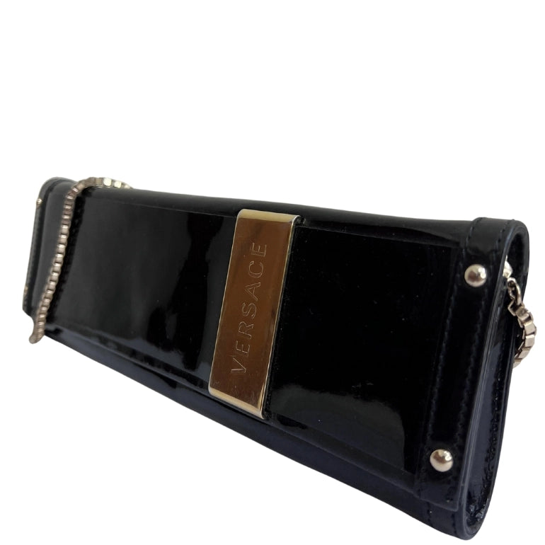 Versace Patent Leather Sling Bag