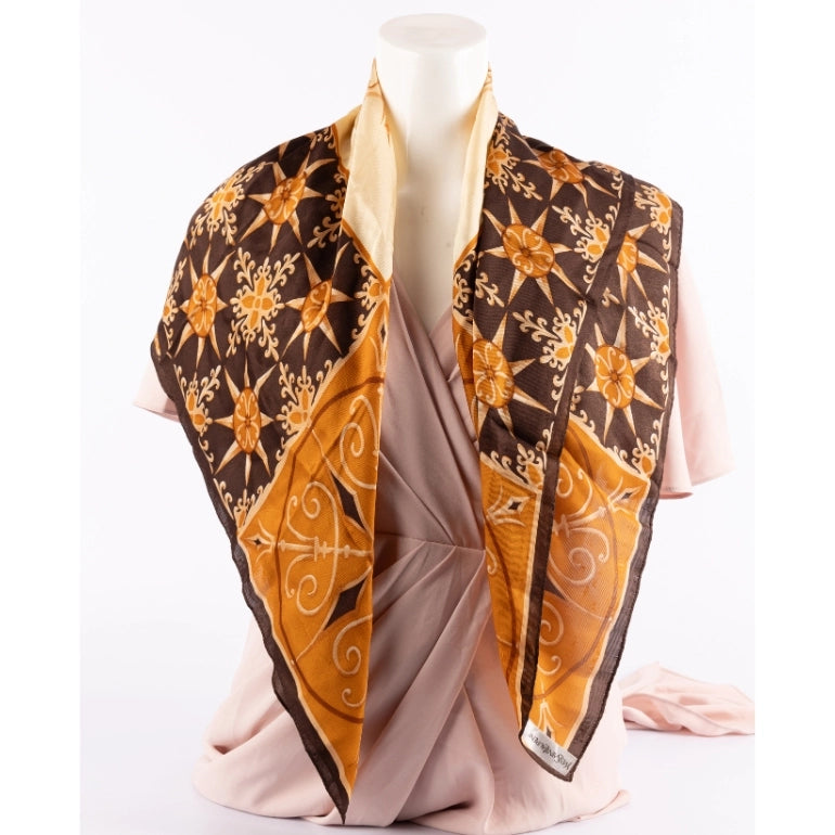 Yves Saint Laurent Square Scarf in Silk