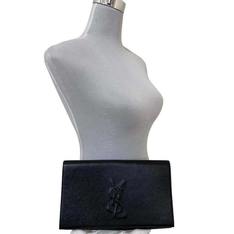 Yves Saint Laurent YSL Belle de Jour Flap Clutch