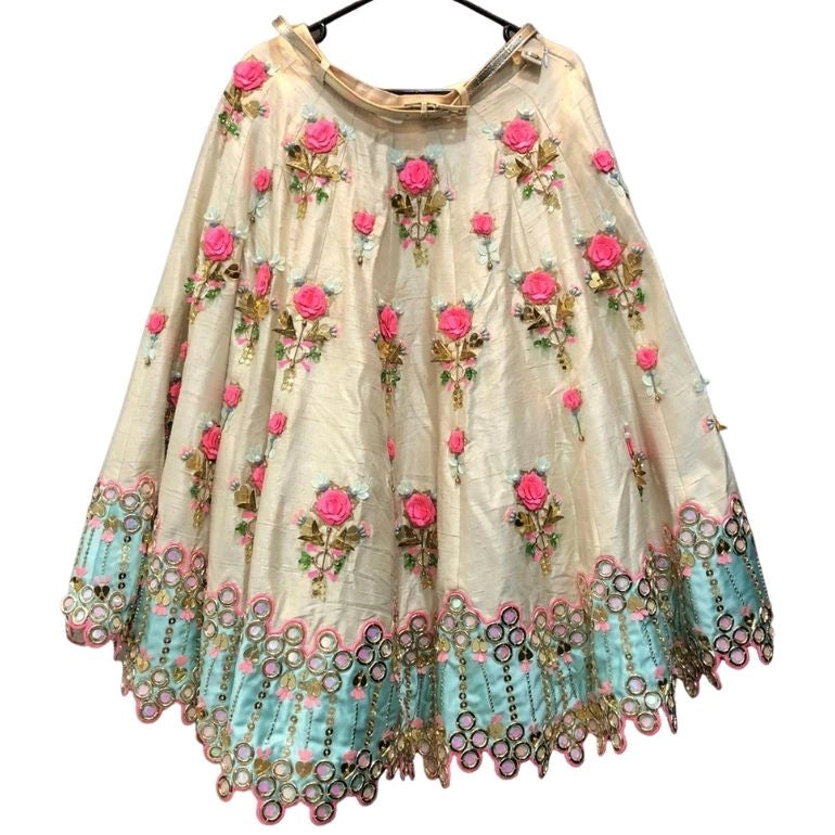 Papa Don't Preach Half Set Lehenga
