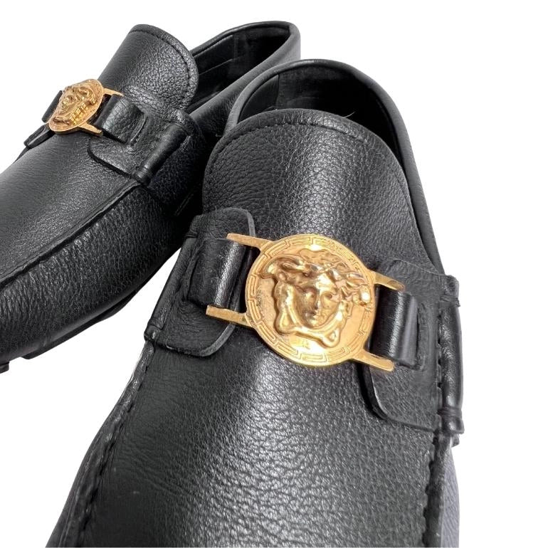 Versace Medusa Driver Soles Loafers