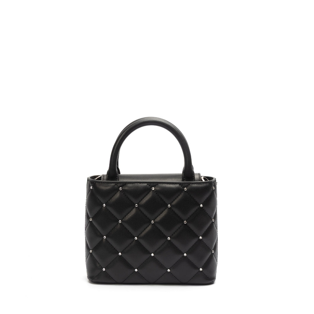 Charles & Keith Gem Embellished Quilted Tote Bag