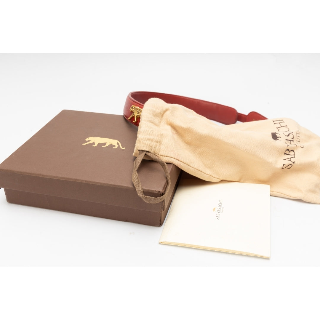 Sabyasachi Royal Bengal Tiger Logo Belt