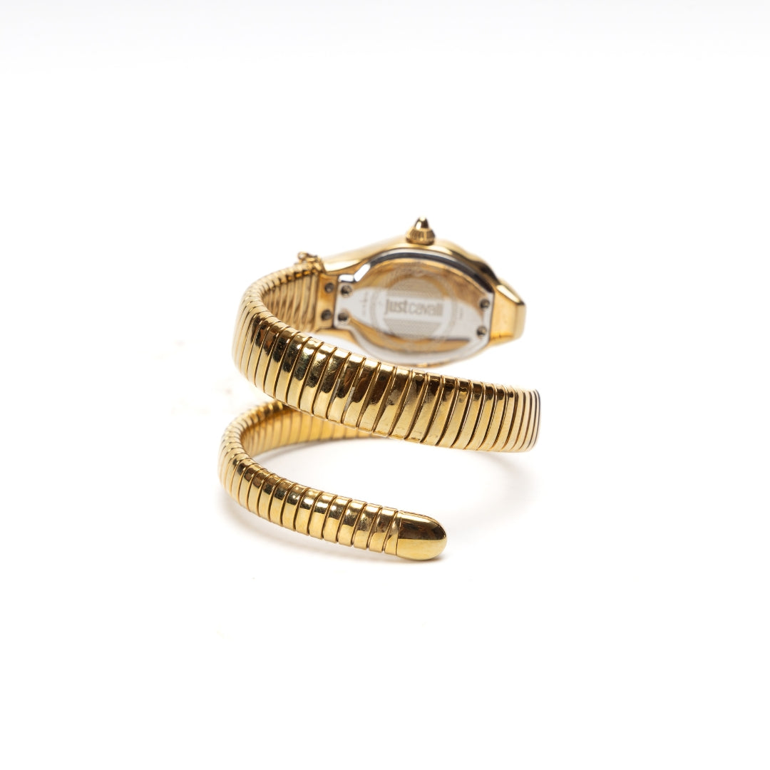 Just Cavali Women's Glam Snake Analogue Watch